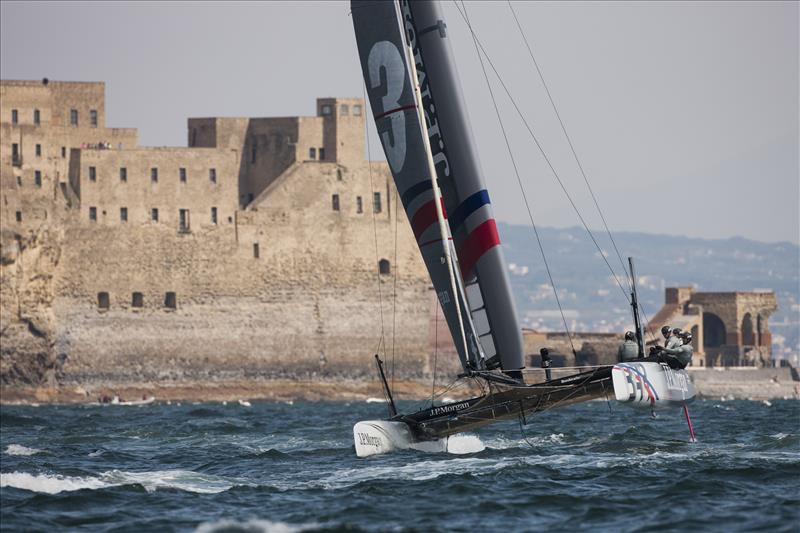 America's Cup World Series Naples day 3 - photo © Mark Lloyd / www.lloydimages.com