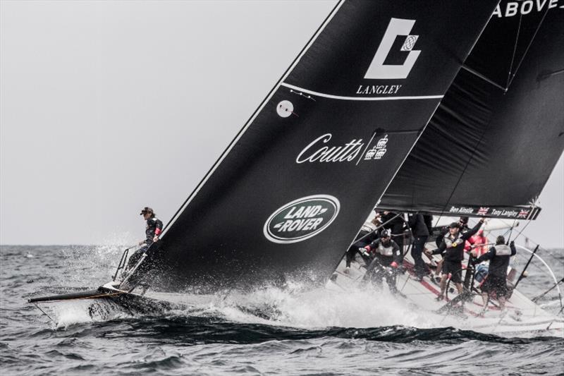 Land Rover BAR Gladiator, SCYA Mid-Winter Regatta photo copyright Harry KH / Land Rover BAR taken at  and featuring the AC45 class