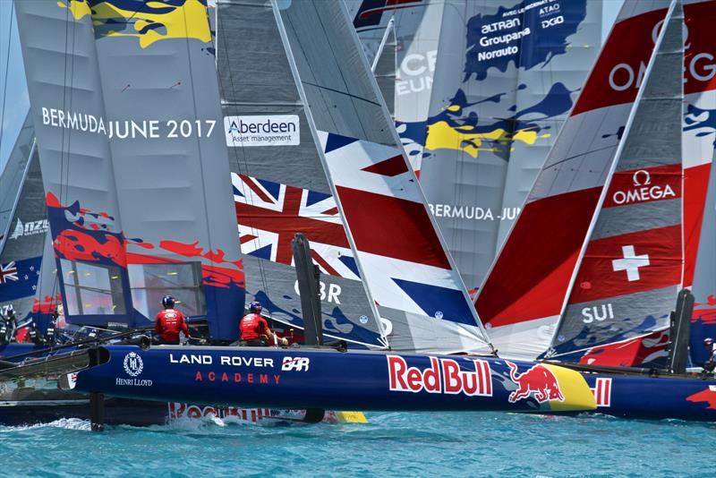 The Youth America's Cup was last sailed in Bermuda June 21, 2017. - photo © Richard Gladwell