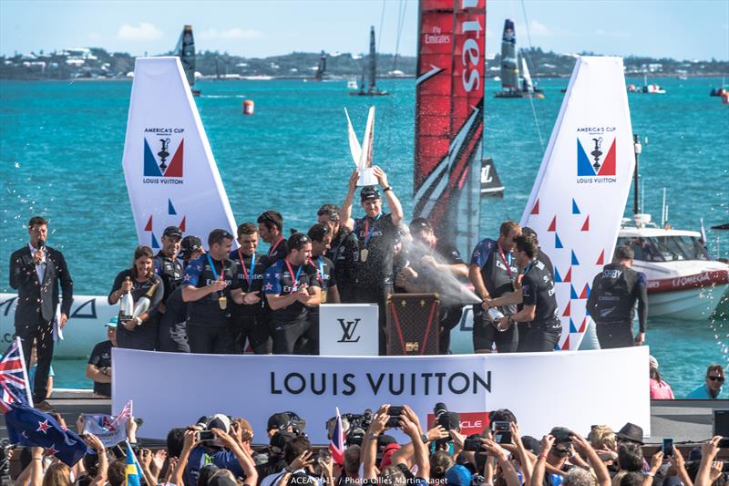 Louis Vuitton renews its 35 year partnership with the America's Cup