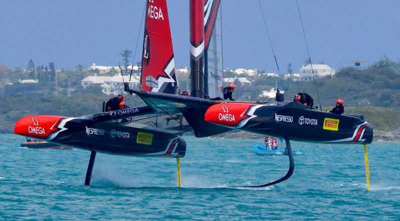 The World Series of Sailing will require the AC50 foils to be standardised - 2017 America's Cup Bermuda photo copyright Scott Stallard taken at  and featuring the AC50 class