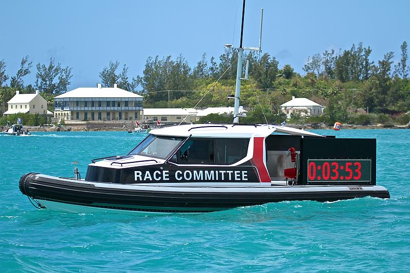 REady for start of Race 1 - Qualifiers - Day 1, 35th America's Cup, Bermuda, May 27, 2017 photo copyright Richard Gladwell taken at  and featuring the AC50 class