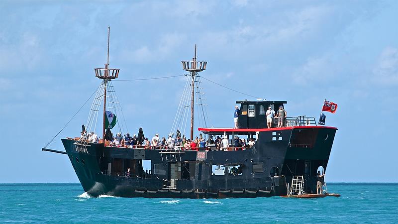 Drinks Trolley returns home - Qualifiers - Day 1, 35th America's Cup, Bermuda, May 27, 2017 - photo © Richard Gladwell