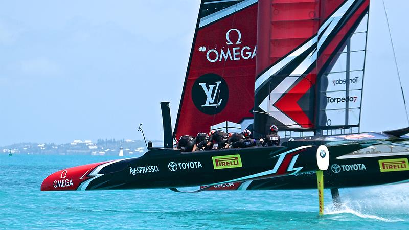 Emirates Team New Zealand - Round Robin 2, Day 4 - 35th America's Cup - Bermuda May 30, 2017 photo copyright Richard Gladwell taken at  and featuring the AC50 class