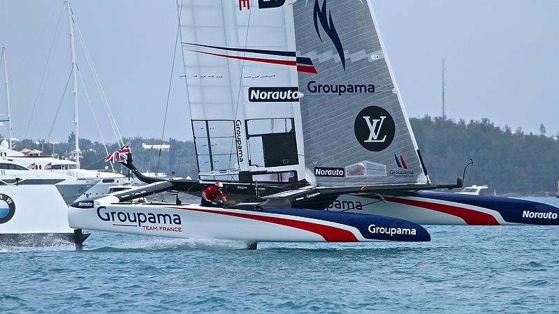 Groupama Team France - Race 7 - Round Robin2, America's Cup Qualifier - Day 6, June 1, 2017 (ADT) photo copyright Richard Gladwell taken at  and featuring the AC50 class