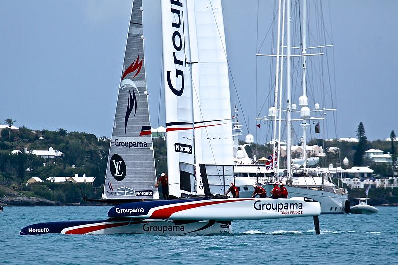 Groupama Team France - Leg 5, Race 4 - Round Robin 2, Day 6 - 35th America's Cup - Bermuda June 1, 2017 - photo © Richard Gladwell