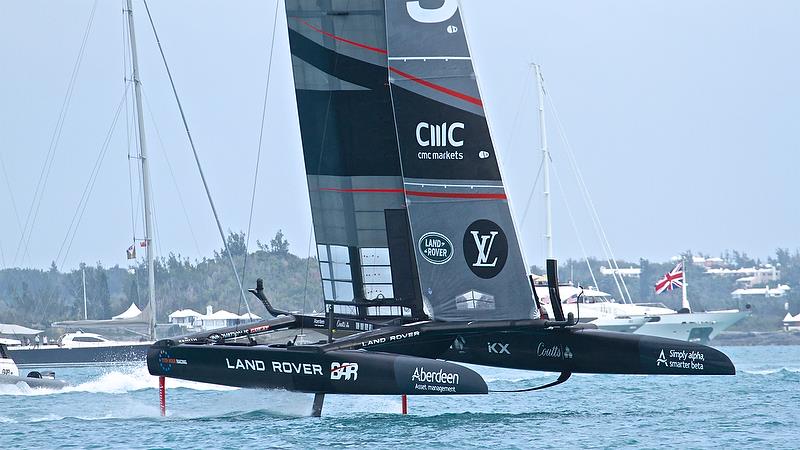 Land Raver BAR - Race 7 - Race 4 - Round Robin2, America's Cup Qualifier - Day 6, June 1, 2017 (ADT) photo copyright Richard Gladwell taken at  and featuring the AC50 class
