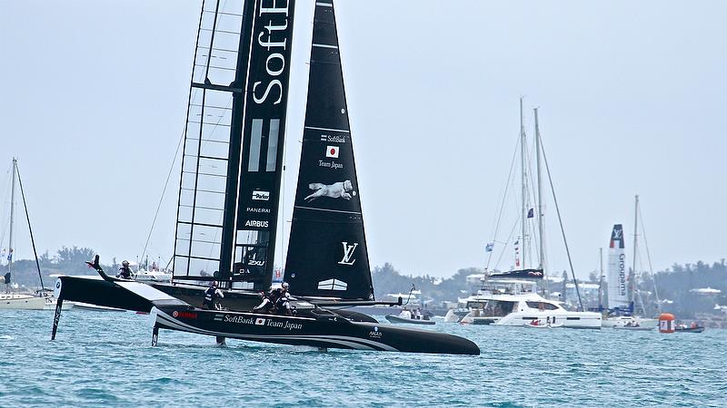 Softbank Team Japan, Race 7 - Round Robin2, America's Cup Qualifier - Day 6, June 1, 2017 (ADT) photo copyright Richard Gladwell taken at  and featuring the AC50 class