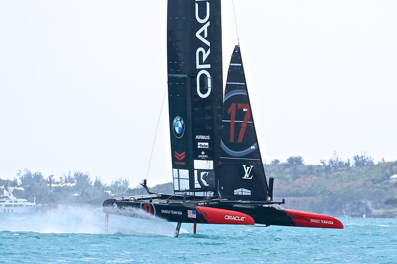 Oracle Team USA - Leg 6 - Race 9 - Round Robin 2, Day 7 - 35th America's Cup - Bermuda June 2, 2017 - photo © Richard Gladwell