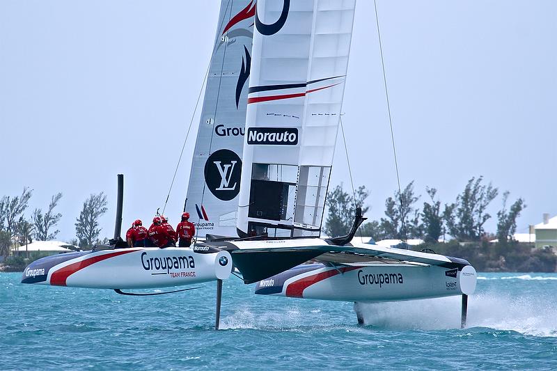 Groupama Team France - Race 10 - Round Robin2, America's Cup Qualifier - Day 7, June 2, 2017 (ADT) photo copyright Richard Gladwell taken at  and featuring the AC50 class