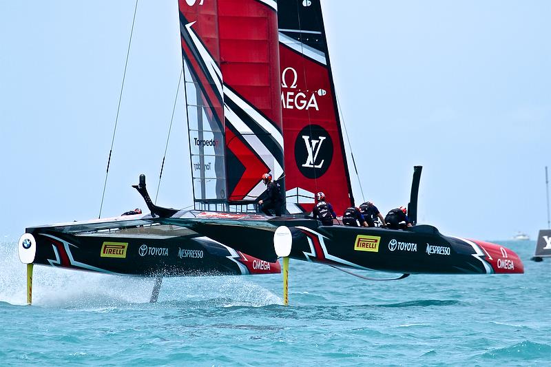 Emirates Team New Zealand - Round Robin 2, Day 7 - 35th America's Cup - Bermuda June 2, 2017 photo copyright Richard Gladwell taken at  and featuring the AC50 class