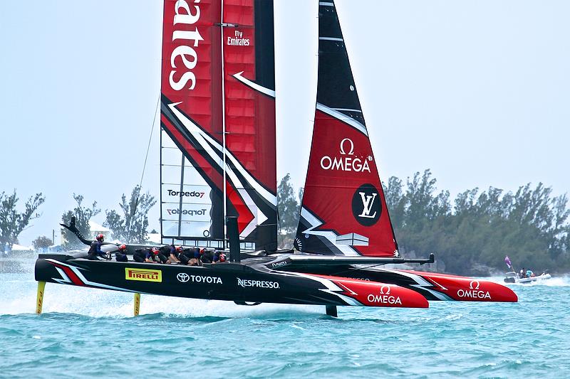 Emirates Team New Zealand - Leg 1, Round Robin 2, Day 7 - 35th America's Cup - Bermuda June 2, 2017 - photo © Richard Gladwell