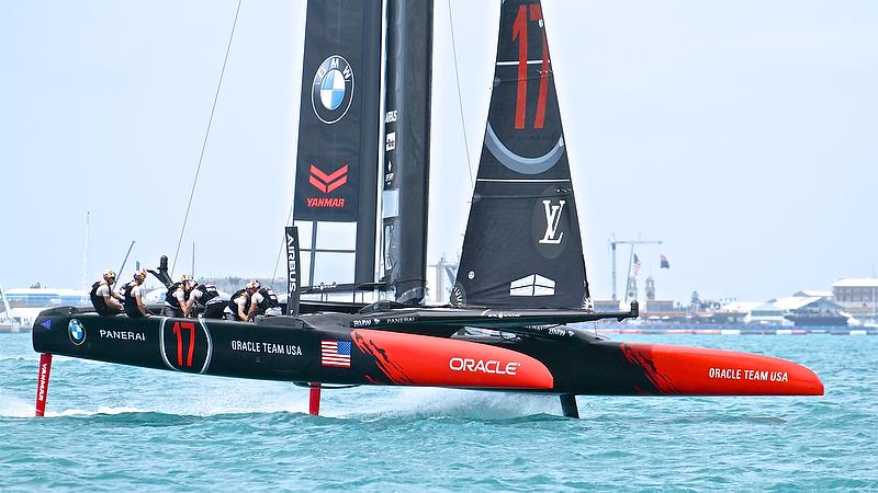 Oracle Team USA - Race 9 - Round Robin2, America's Cup Qualifier - Day 7, June 2, 2017 (ADT) photo copyright Richard Gladwell taken at  and featuring the AC50 class