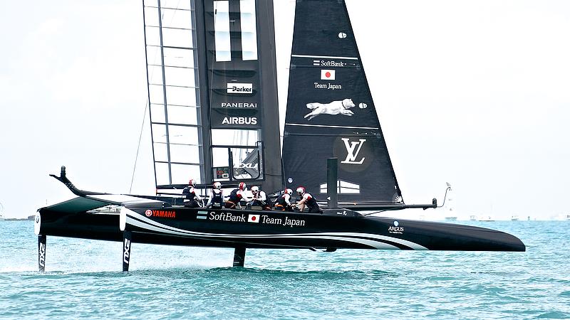 Softbank Team Japan - Leg 2 - Race 13 - Round Robin 2, America's Cup Qualifier - Day 8, June 3, 2017 (ADT) - photo © Richard Gladwell