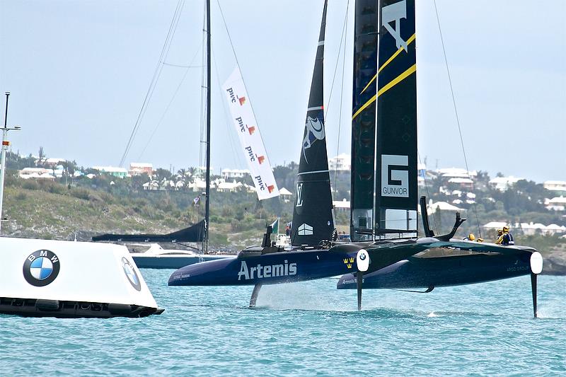 Artemis Racing - Race 14 - Round Robin 2, Day 8 - 35th America's Cup - Bermuda June 3, 2017 photo copyright Richard Gladwell taken at  and featuring the AC50 class