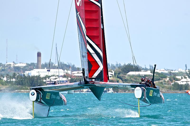 Emirates Team New ZealandSemi-Finals, America's Cup Playoffs- Day 10, June 5, 2017 (ADT) photo copyright Richard Gladwell taken at  and featuring the AC50 class