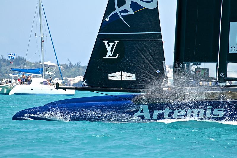 Artemis Racing - Race 1- Semi-Finals, America's Cup Playoffs- Day 10, June 5, 2017 (ADT) photo copyright Richard Gladwell taken at  and featuring the AC50 class