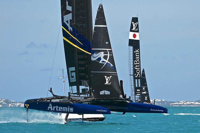 Semi-Finals, America's Cup Playoffs- Day 10, June 5, 2017 (ADT) photo copyright Richard Gladwell taken at  and featuring the AC50 class