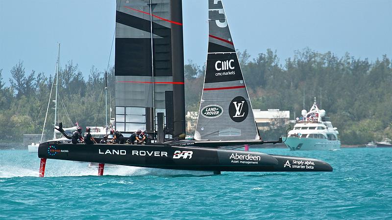 Land Rover BAR - prestart - Semi-Finals, Day 11 - 35th America's Cup - Bermuda June 6, 2017 - photo © Richard Gladwell