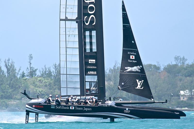 Leg 1 - Softbank Team Japan- Semi-Finals, Day 12 - 35th America's Cup - Bermuda June 9, 2017 - photo © Richard Gladwell