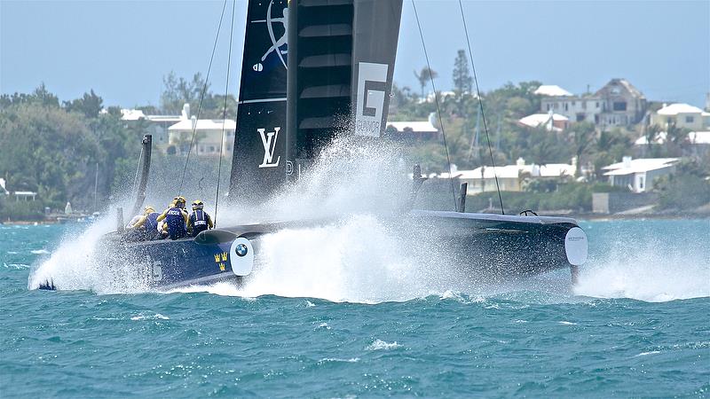 Artemis Racing - Leg 4 - Semi-Finals, America's Cup Playoffs- Day 13, June 9, 2017 (ADT) - photo © Richard Gladwell