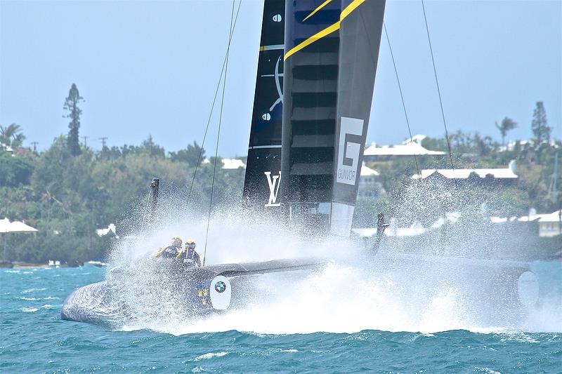 Artemis Racing - Leg 4 - Semi-Finals, Day 13 - 35th America's Cup - Bermuda June 9, 2017 photo copyright Richard Gladwell taken at  and featuring the AC50 class