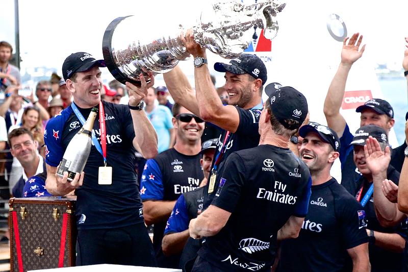 Peter Burling and Blair Tuke - America's Cup presentation - 26 June 2017 - photo © Richard Gladwell