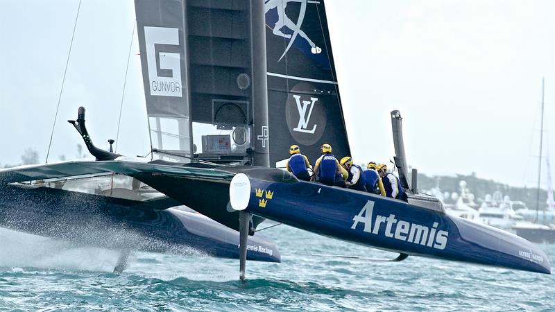 Artemis Racing - Race 2 - Finals, America's Cup Playoffs- Day 14, June 10, 2017 (ADT) photo copyright Richard Gladwell taken at  and featuring the AC50 class