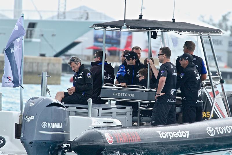 Race 2 - Finals, America's Cup Playoffs- Day 14, June 10, 2017 (ADT) photo copyright Richard Gladwell taken at  and featuring the AC50 class