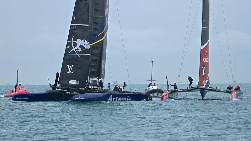 Race 7 - Finals, America's Cup Playoffs- Day 15, June 12, 2017 (ADT) photo copyright Richard Gladwell taken at  and featuring the AC50 class