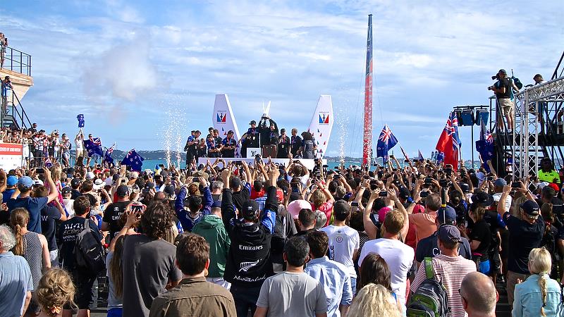 Presentation - Race 7 - Finals, America's Cup Playoffs- Day 15, June 12, 2017 (ADT) - photo © Richard Gladwell