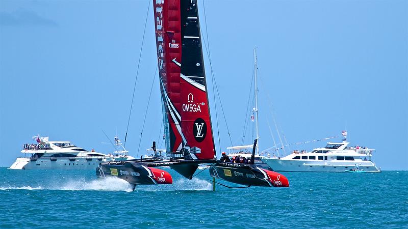 America's Cup 35th Match - Match Day2 - Regatta Day 18, June 18, 2017 (ADT) photo copyright Richard Gladwell taken at  and featuring the AC50 class