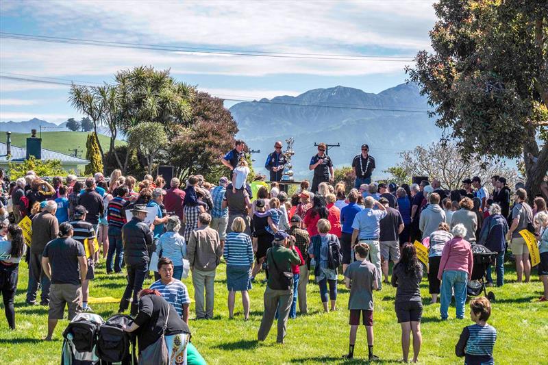 The America's Cup on tour in the South Island of New Zealand photo copyright Emirates Team New Zealand taken at Royal New Zealand Yacht Squadron and featuring the AC50 class