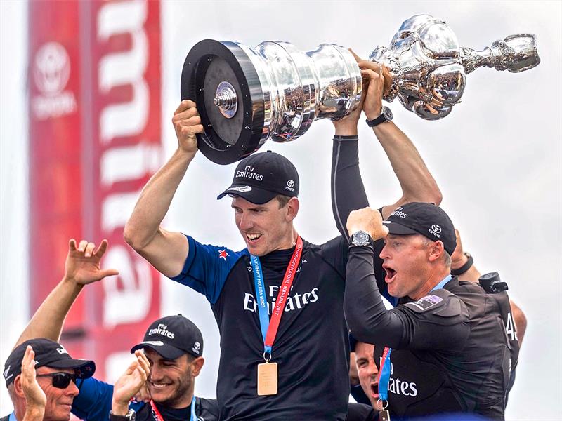 Emirates Team New Zealand regain the America's Cup - Bermuda, June 26, 2017 photo copyright Luca Butto taken at  and featuring the AC50 class
