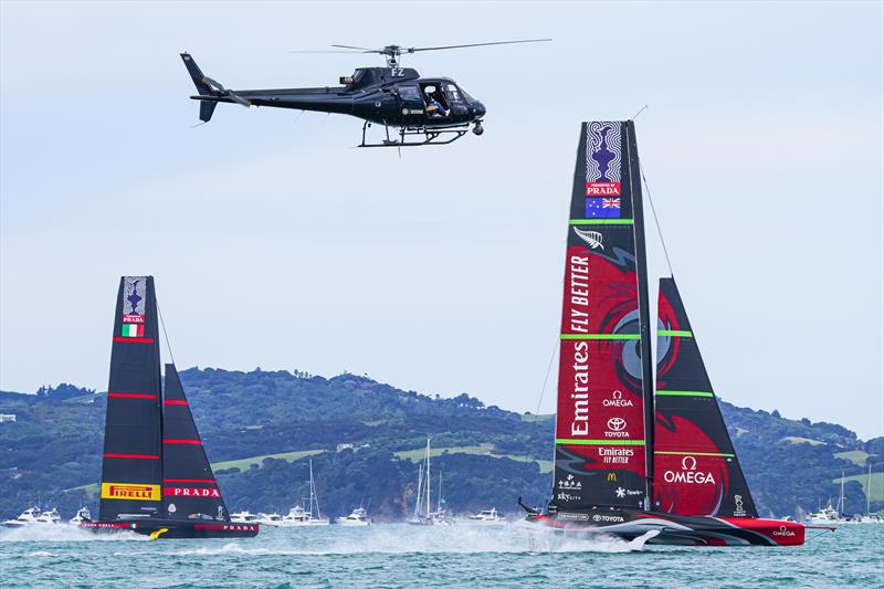 36th America's Cup - clearly proved the public interest in the exciting AC75 and advances in broadcast technology used for AC36 photo copyright America's Cup Media taken at Royal New Zealand Yacht Squadron and featuring the AC50 class