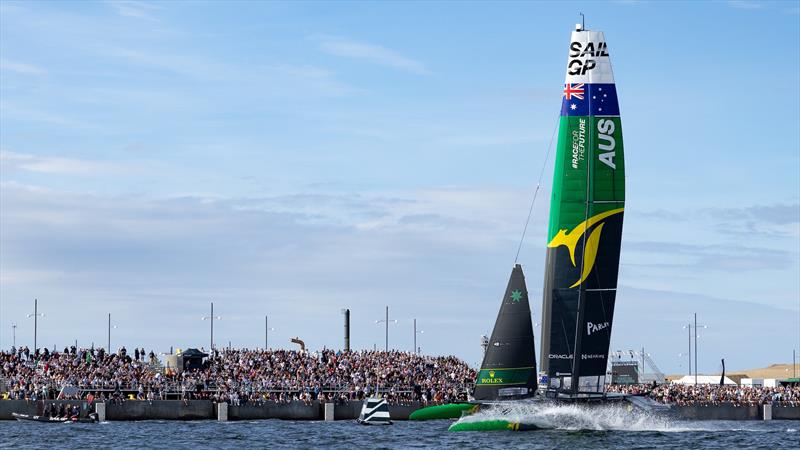 Australia SailGP didn't make the Final at Rockwool SailGP Denmark Copenhagen - Season 3, August 2022 photo copyright SailGP taken at Royal Danish Yacht Club and featuring the AC50 class