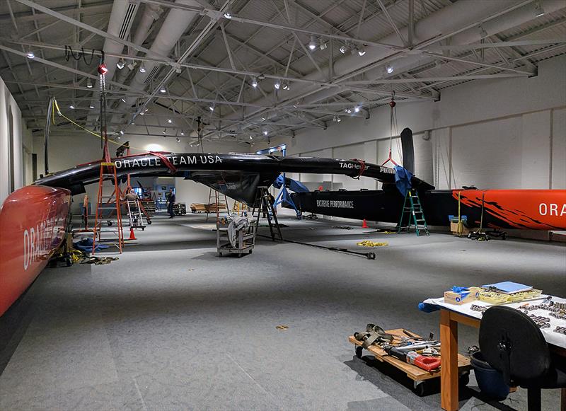 ORACLE TEAM USA AC72 at The Mariners' Museum - photo © The Mariners’ Museum