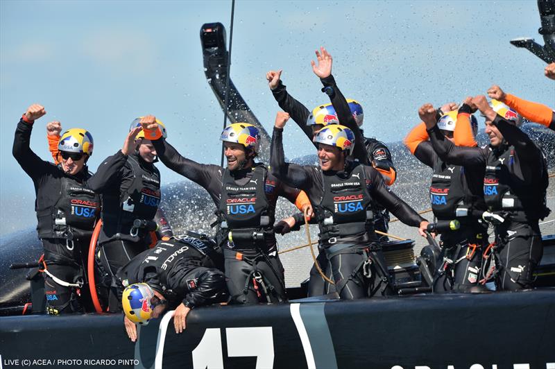 ORACLE TEAM USA win the 34th America's Cup - photo © Ricardo Pinto / ACEA