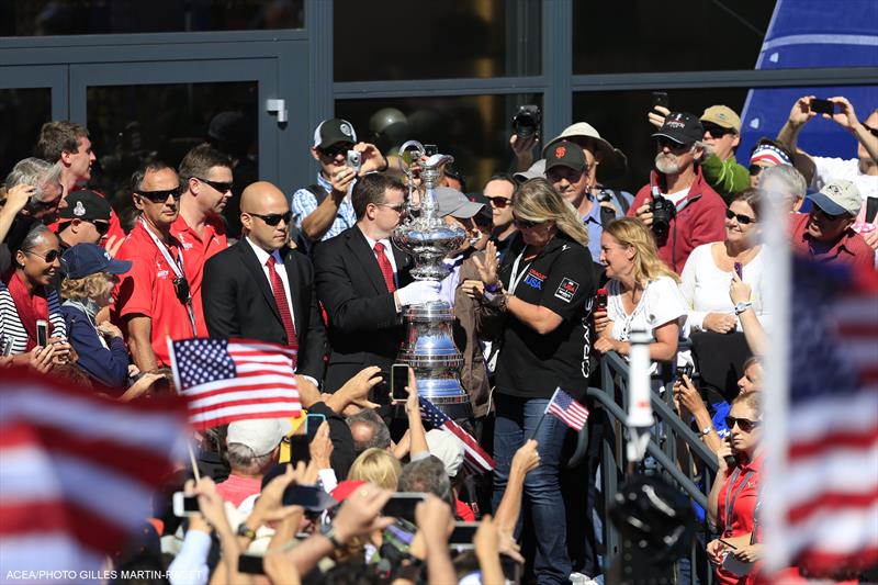 34th America's Cup presentation ceremony in San Francisco - photo © Gilles Martin-Raget / ACEA