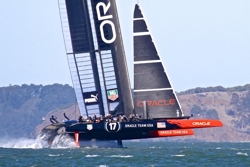 Oracle Team USA - Day 8, September 18, 2013 - photo © Richard Gladwell Sail-World.com