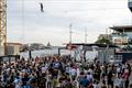 Jaan Roose performs during the Alinghi Red Bull Racing base opening in Barcelona, Spain  -  September 21, 2023 © Olaf Pignataro, Alinghi Red Bull Racing
