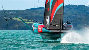 america's cup yacht sailing auckland