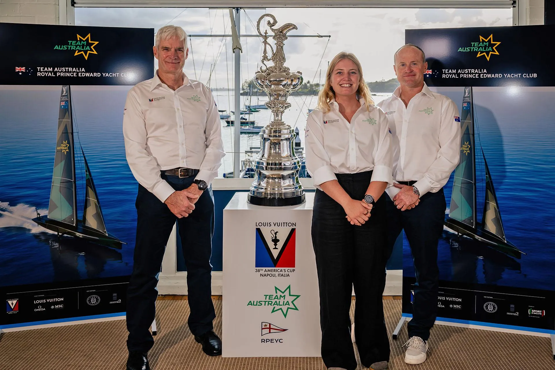 Short videos from the Team Australia America's Cup launch