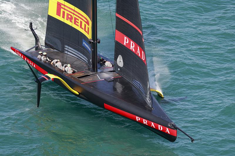 Luna Rossa Prada Pirelli on day 3 of PRADA ACWS Auckland photo copyright COR36 / Studio Borlenghi taken at  and featuring the AC75 class