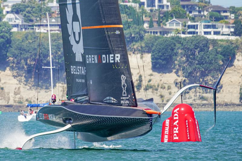 PRADA Cup Day 1: Round Robin 1 - INEOS TEAM UK photo copyright COR36 / Studio Borlenghi taken at  and featuring the AC75 class