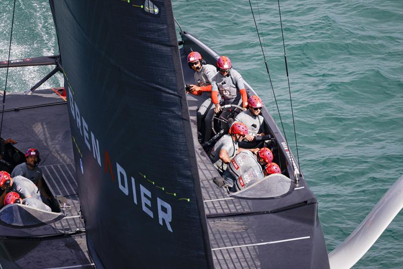 PRADA Cup Day 2: Round Robin 2 - INEOS TEAM UK photo copyright COR36 / Studio Borlenghi taken at  and featuring the AC75 class