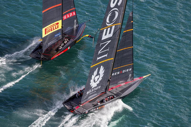 PRADA Cup Round Robin 3 - INEOS TEAM UK vs Luna Rossa Prada Pirelli - photo © COR36 / Studio Borlenghi