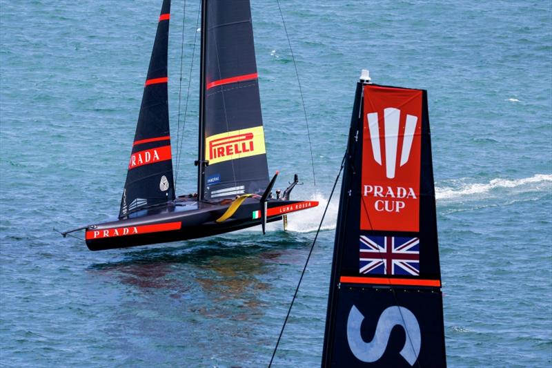 PRADA Cup Round Robin 3 - INEOS TEAM UK vs Luna Rossa Prada Pirelli photo copyright COR36 / Studio Borlenghi taken at  and featuring the AC75 class