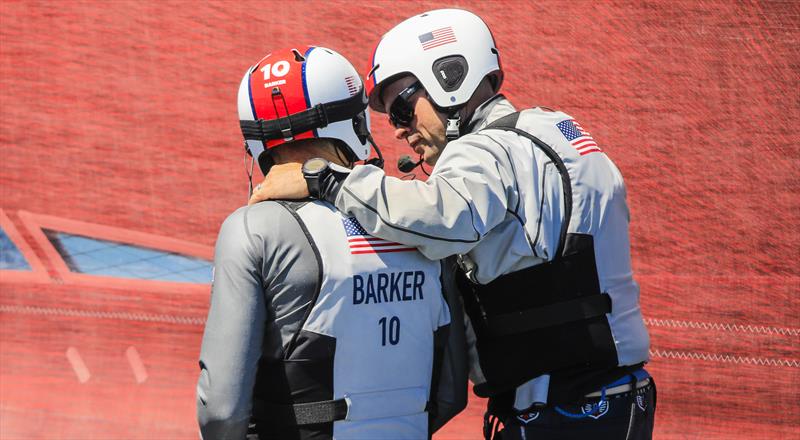 A dejected Dean Barker after New York Yacht Club American Magic exit the PRADA Cup - photo © COR36 / Studio Borlenghi