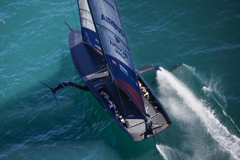 PRADA Cup Semi-Final Day 2 - New York Yacht Club American Magic photo copyright COR36 / Studio Borlenghi taken at  and featuring the AC75 class